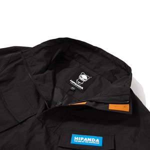 SALE 送料無料【HIPANDA ハイパンダ】メンズ ブルゾン MEN’S HIPANDA ZIP-UP ANORAK / BLACK