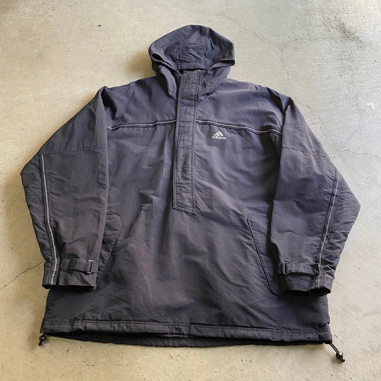 ビッグサイズ 00年代 adidas アディダスリフレクターライン ナイロン 