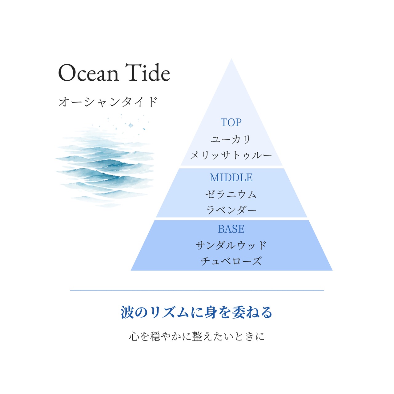 Ocean Tide|フレグランスキャンドル 140g