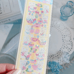 韓国っぽシール♡白うさぎのティータイム