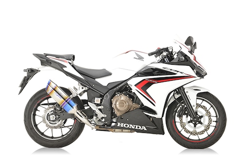 CBR400R('19～'21,'22～) GPスペック Slip-On タイプS チタンドラッグブルー[GH41-T3SD]