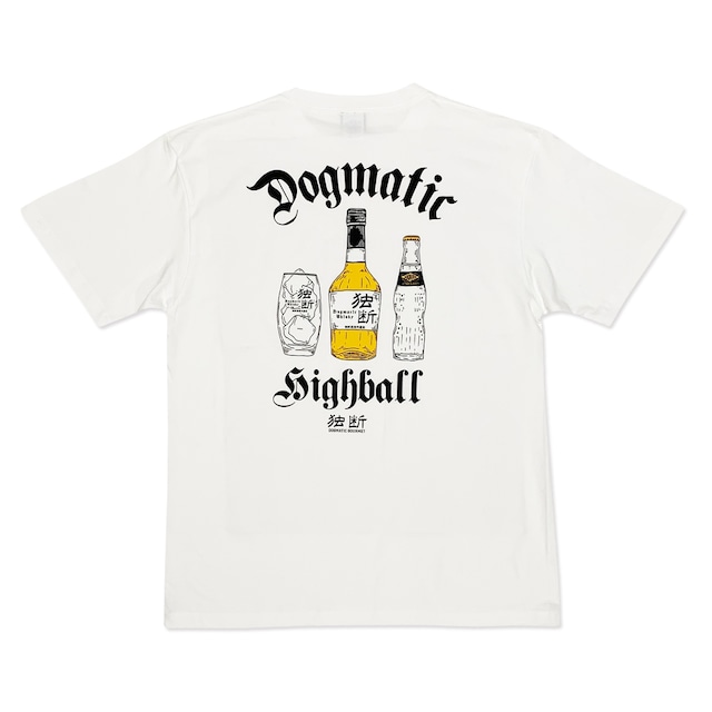 【 DG115 】Dogmatic Highball  T-SHIRT black