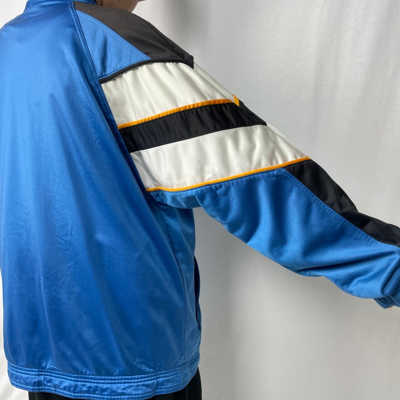 【PUMA】90s プーマ　くすみブルー　トラックジャケット　スポーツ