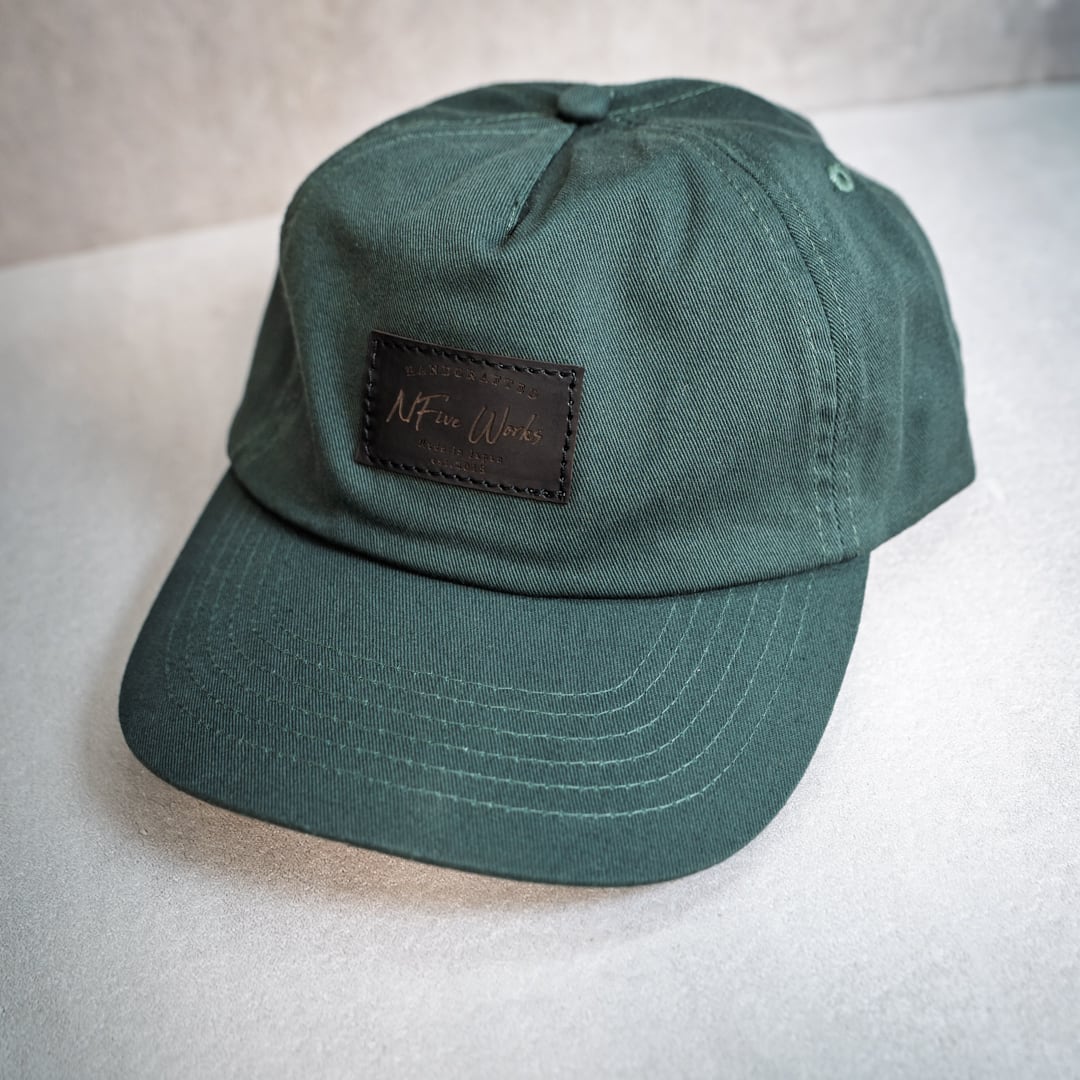 レザータグ 5パネルツイルキャップ | N FIVE（エヌファイブ