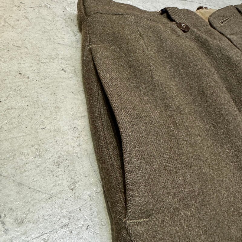 フランス軍 M52 ウールトラウザーズ 32 1950's フランス軍 M52