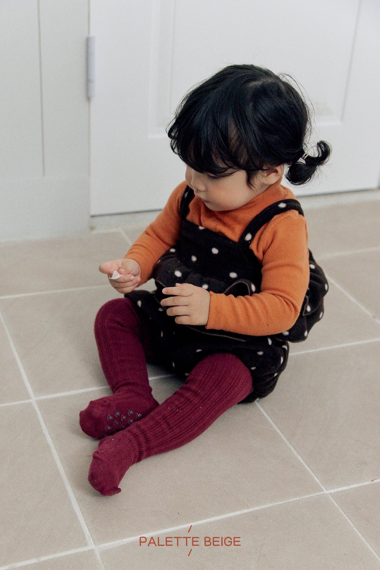 the beige［取寄］dot bustier setup 26winter