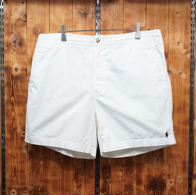 ralphlauren イージーショーツ strech classic fit XL/ラルフローレン 白