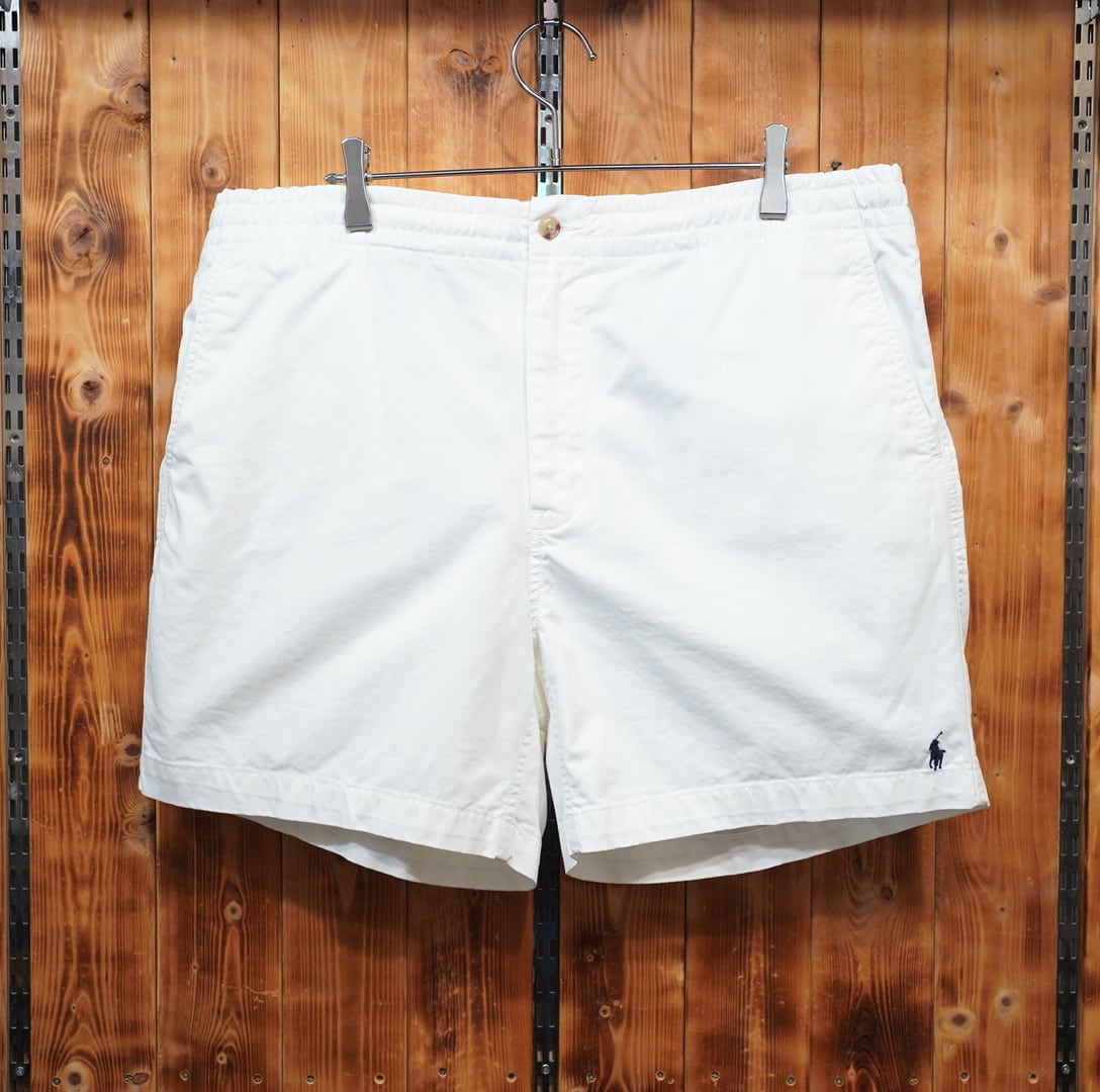 ralphlauren イージーショーツ strech classic fit XL/ラルフローレン 白