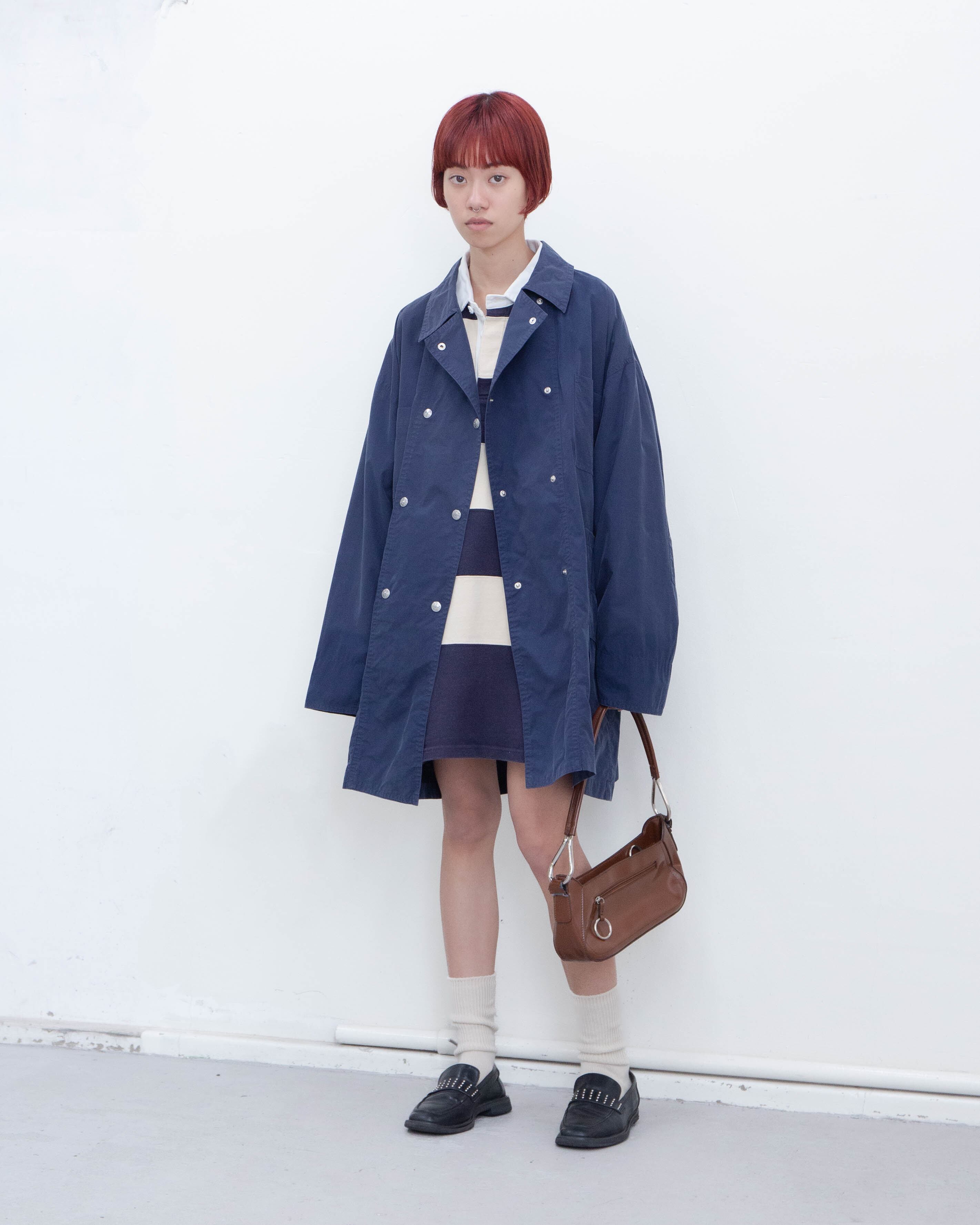 1990s Euro vintage - multi pockets wide coat | LUIK FINN