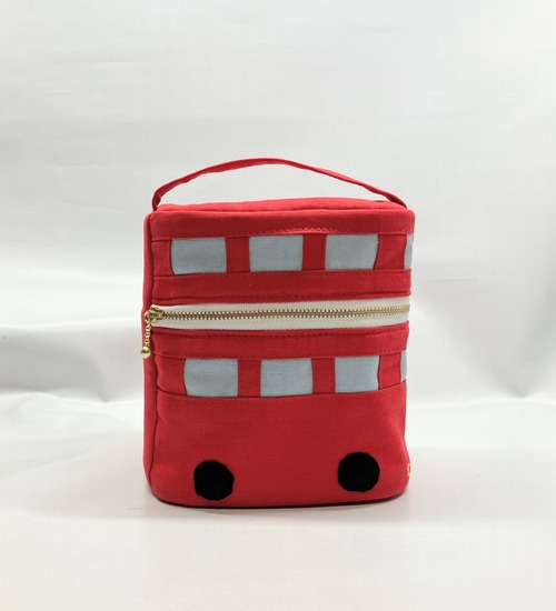 ロンドンバス　バニティポーチ｜とりさん工房ーかわいいハンドメイドポーチ