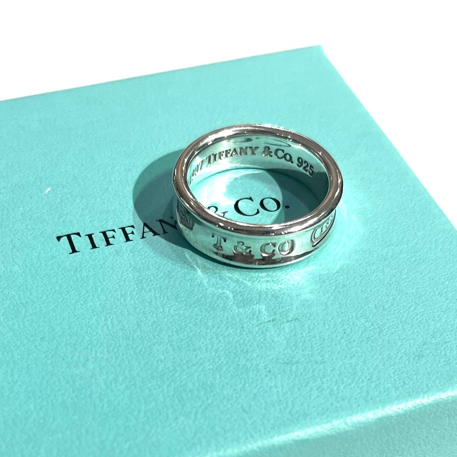 TIFFANY&CO】 2053 T&CO ナローシルバー925ヴィンテージ ティファニー