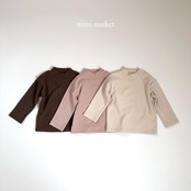 ミミマーケット / mimimarket / オーブハイネックT / 韓国子供服 / キッズ / 26winter〖取寄〗*S~L*