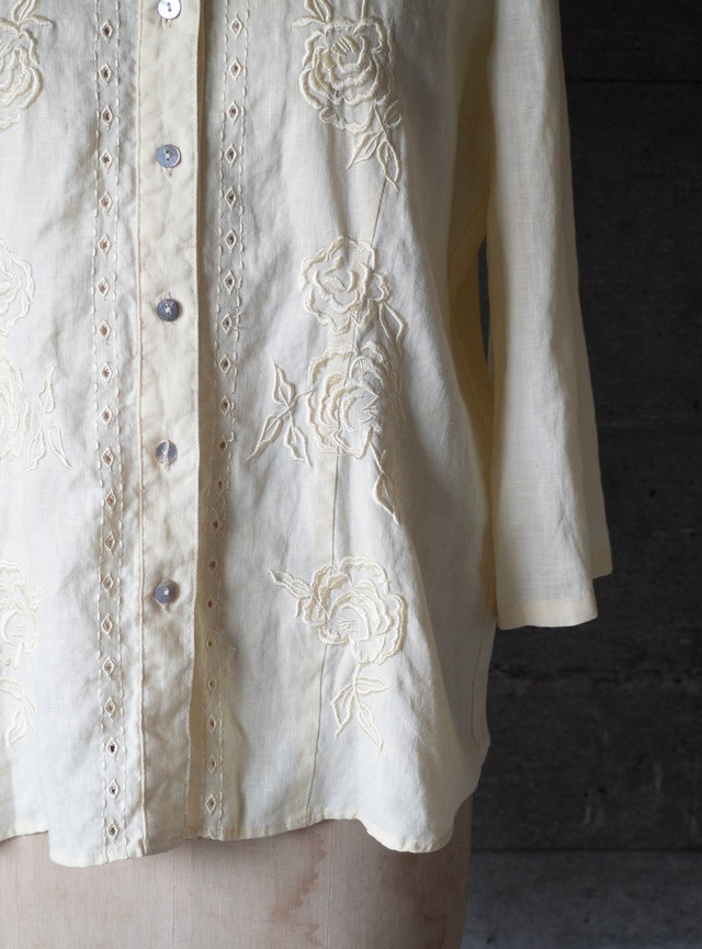 "richard malcolm" 1990s Irish linen shirt