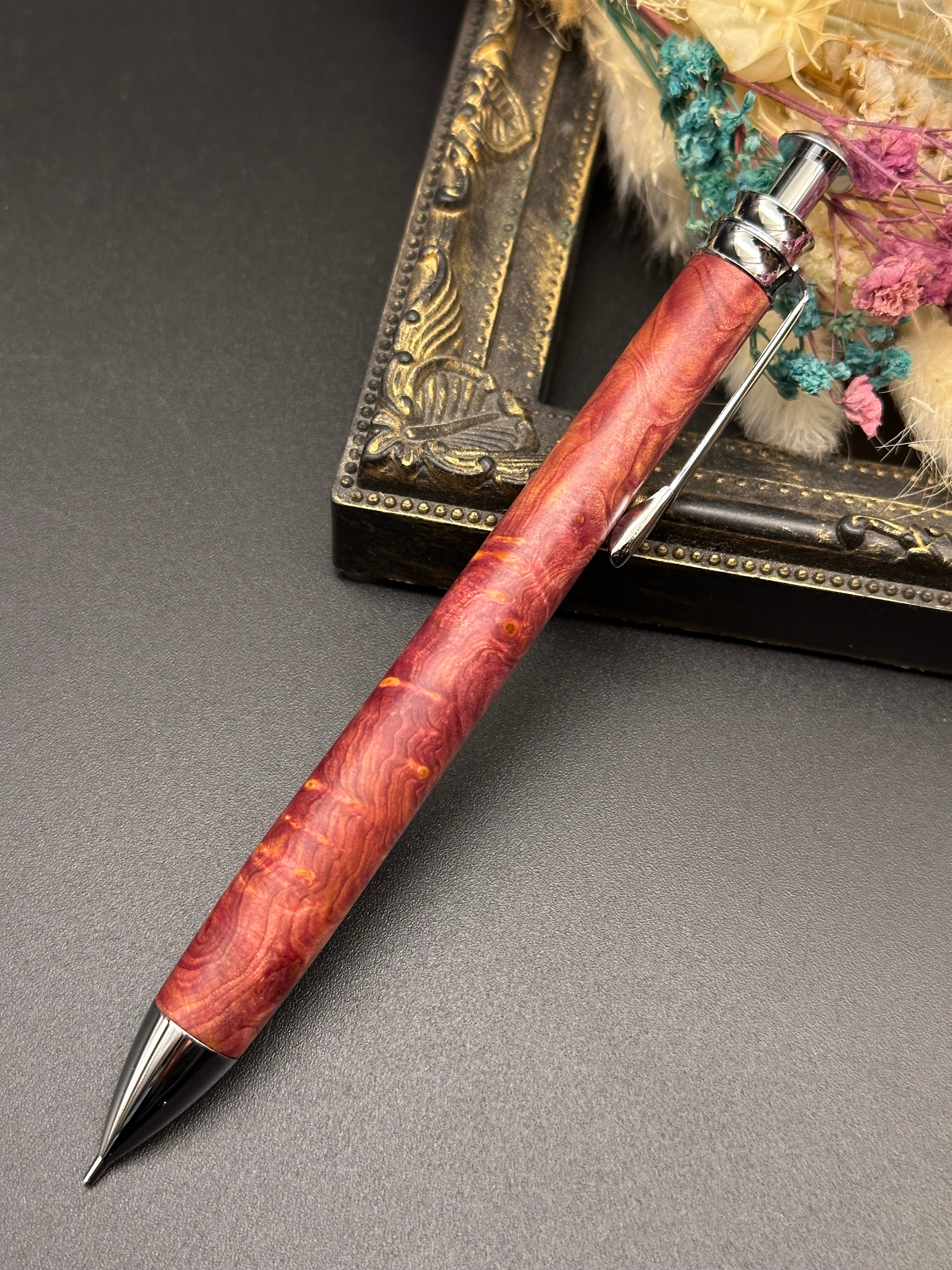 フロリニーバール　ハンドメイド　木軸ボールペン　G2　天然木　シルバー 59e280b6498efe7e33222bcbd10957 筆記具