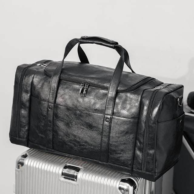 予約販売】ボストンバッグ ショルダーバッグ 2Way レザー メンズ 大
