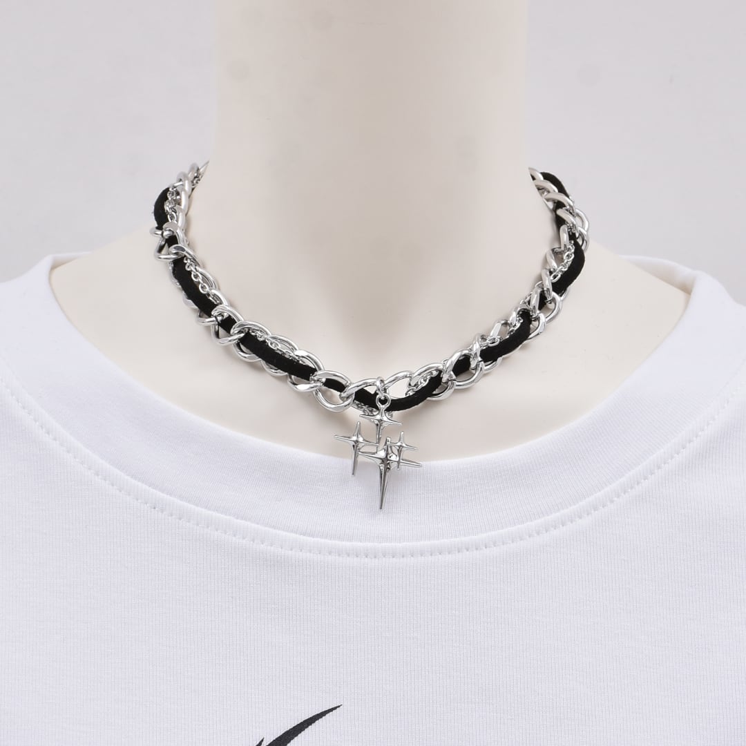 8/19新着】Cross starチェーンチョーカー | VOLCAN&APHRODITE