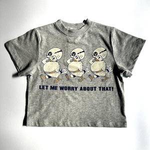 Needle Works LET ME T-Shirt【100-120cm】Grey