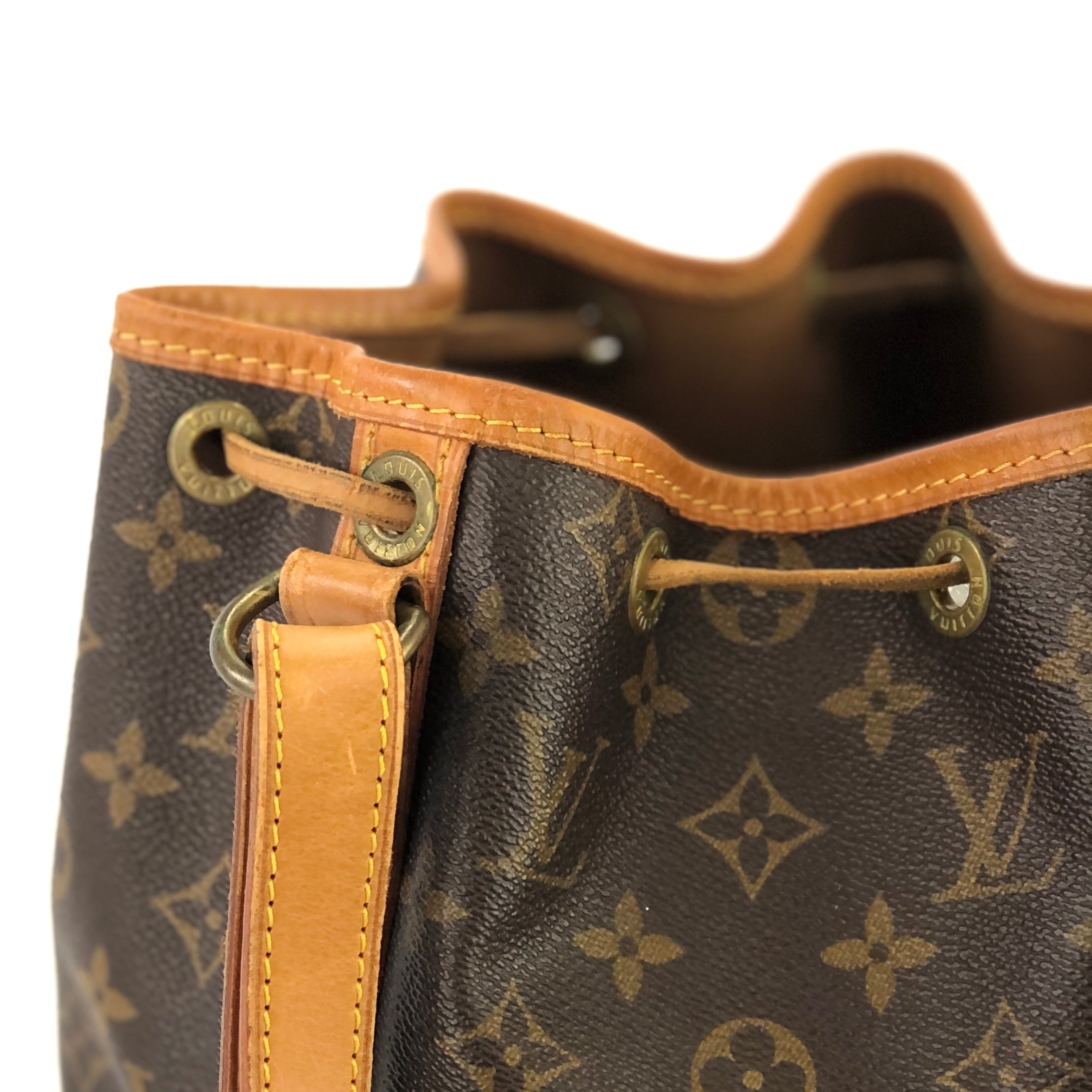 バッグルイヴィトン モノグラム 巾着 LOUIS VUITTON ノエ プチノエ ...