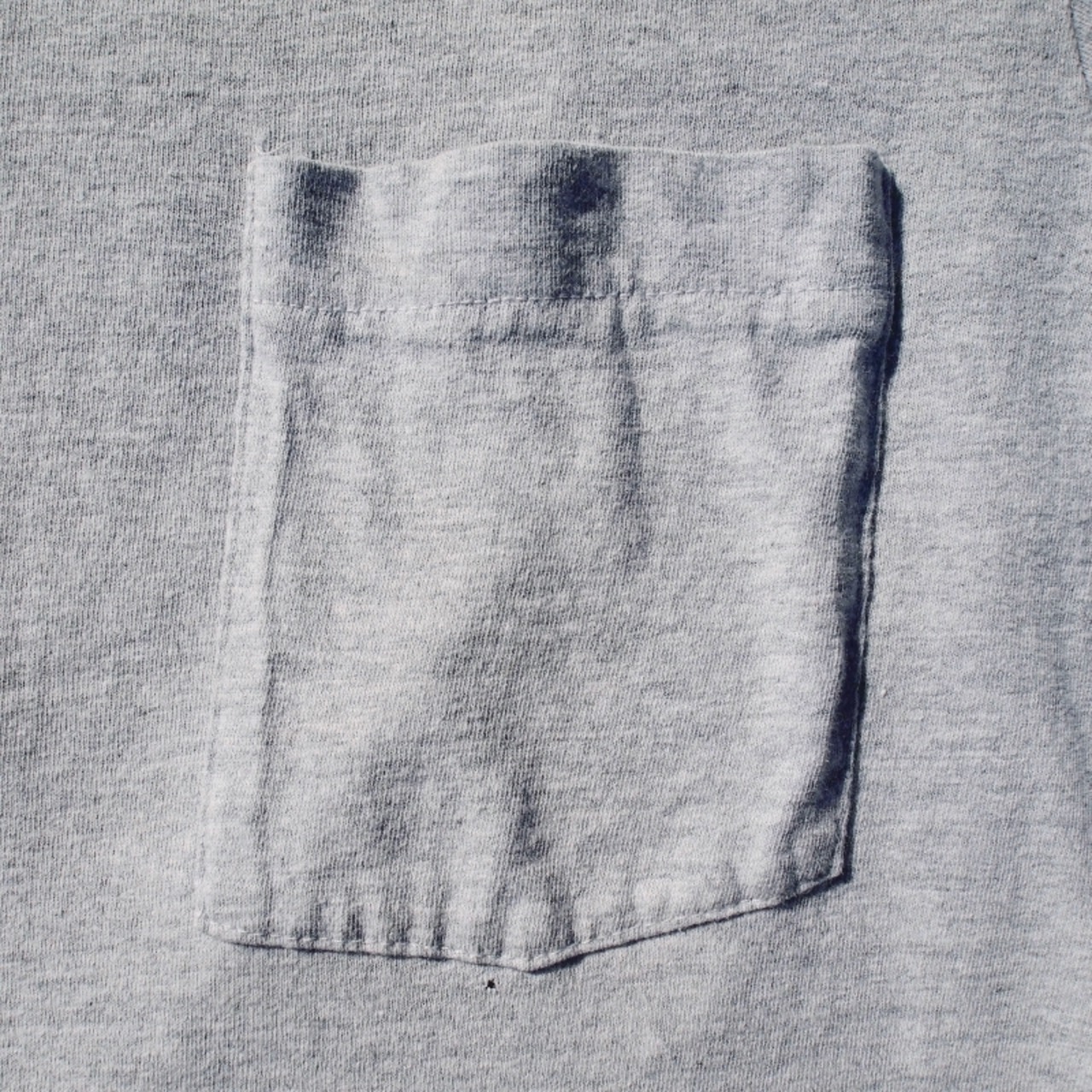 【LOST AND FOUND】"BACK PRINT" Vintage Pocket T-shirt (GREY)