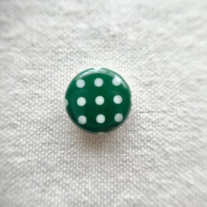 ライトブルードット×グリーン 15㎜