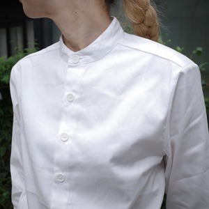 EVAN KINORI(イヴァンキノリ) Band Collar Shirt