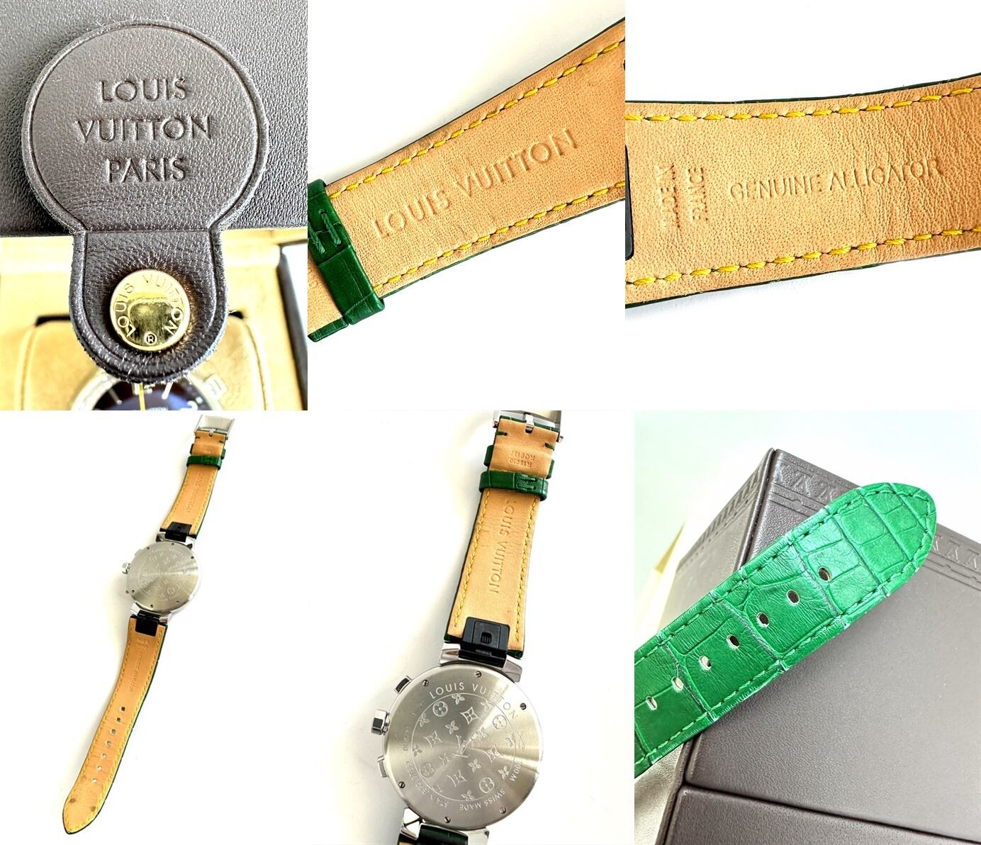 LOUIS VUITTON ルイヴィトン タンブール クロノグラフ 自動巻き LOUIS VUITTON ルイヴィトン タンブール クロノグラフ 自動巻き