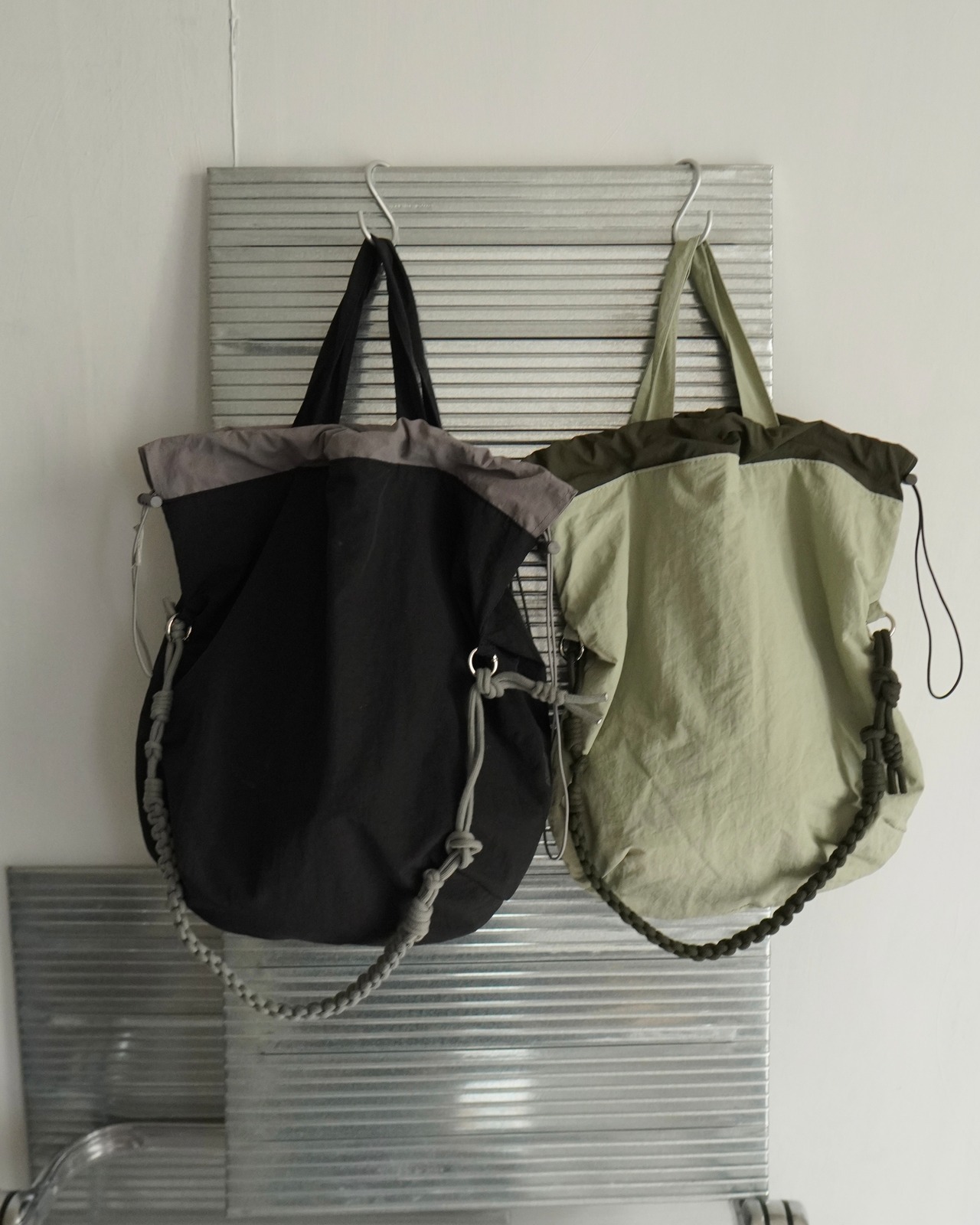 2way撥水シャーリングショルダーバック【ハンドバッグ】/2color