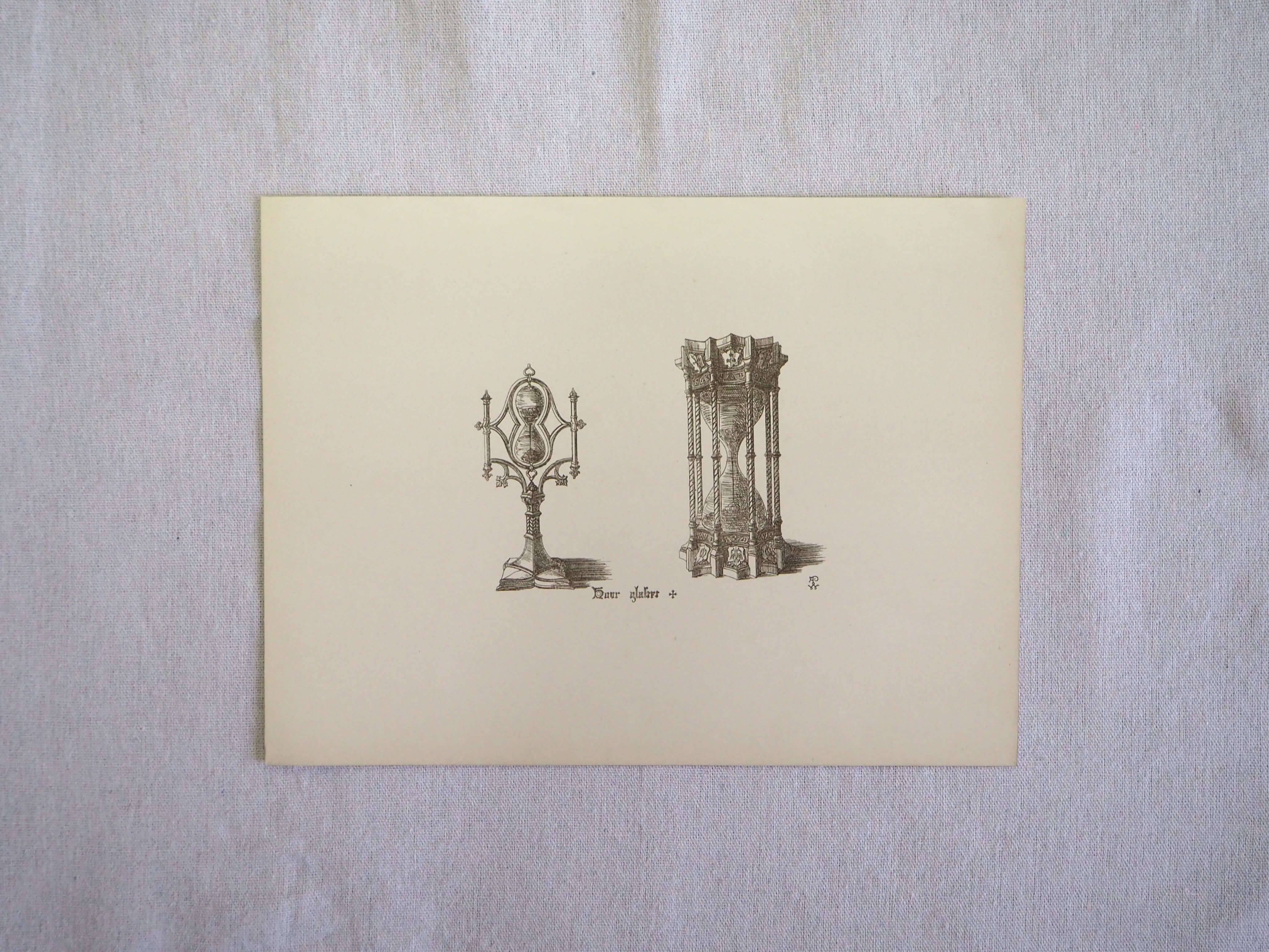 イギリス 15世紀と16世紀の装飾品 Hour Glasses アワーグラス 砂時計