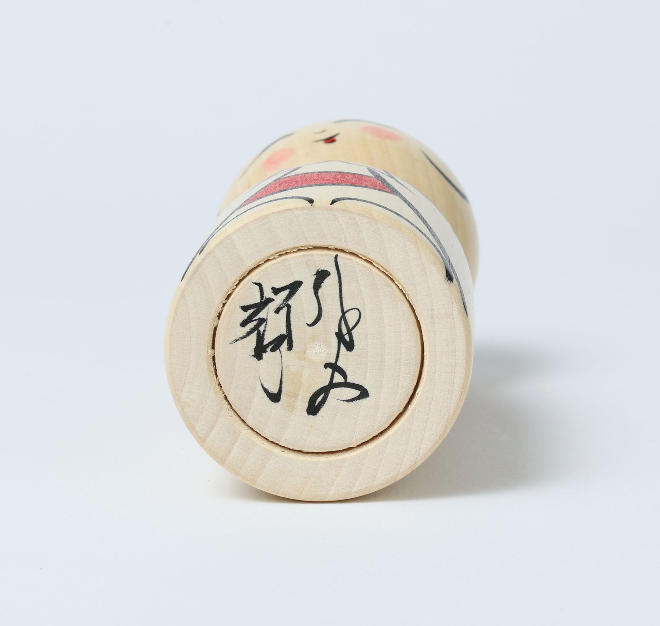 地蔵こけし】作並系 平賀輝幸工人 12.5cm | Jizo kokeshi doll