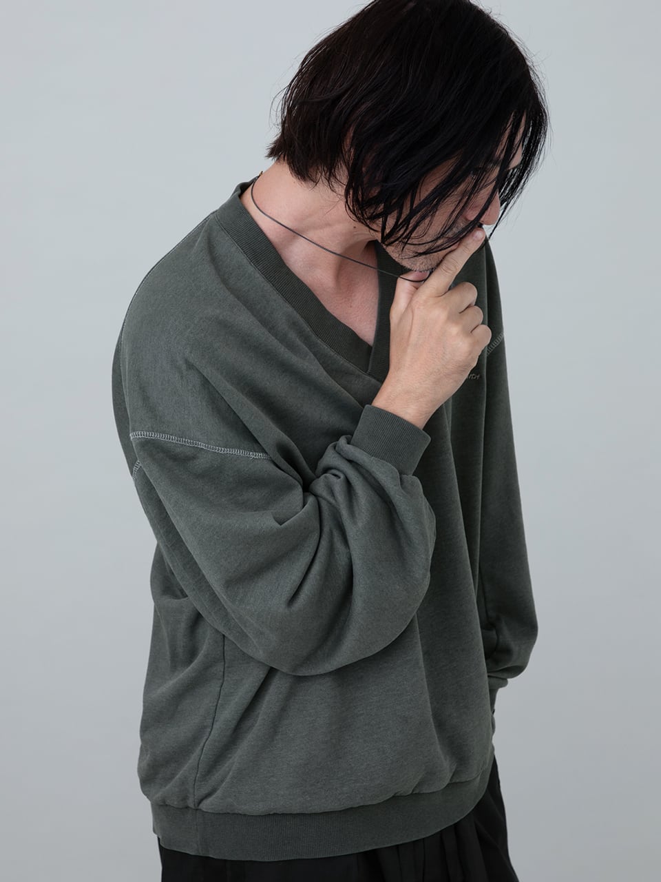 EGO TRIPPING (エゴトリッピング) 3DSWEAT スウェット / GRAY 666601-03