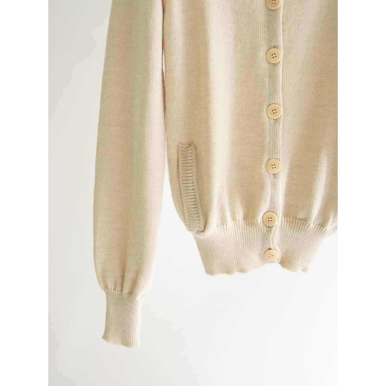 A.P.C.】Made in France 90's 100% Wool Knit Cardigan（アーペーセー 