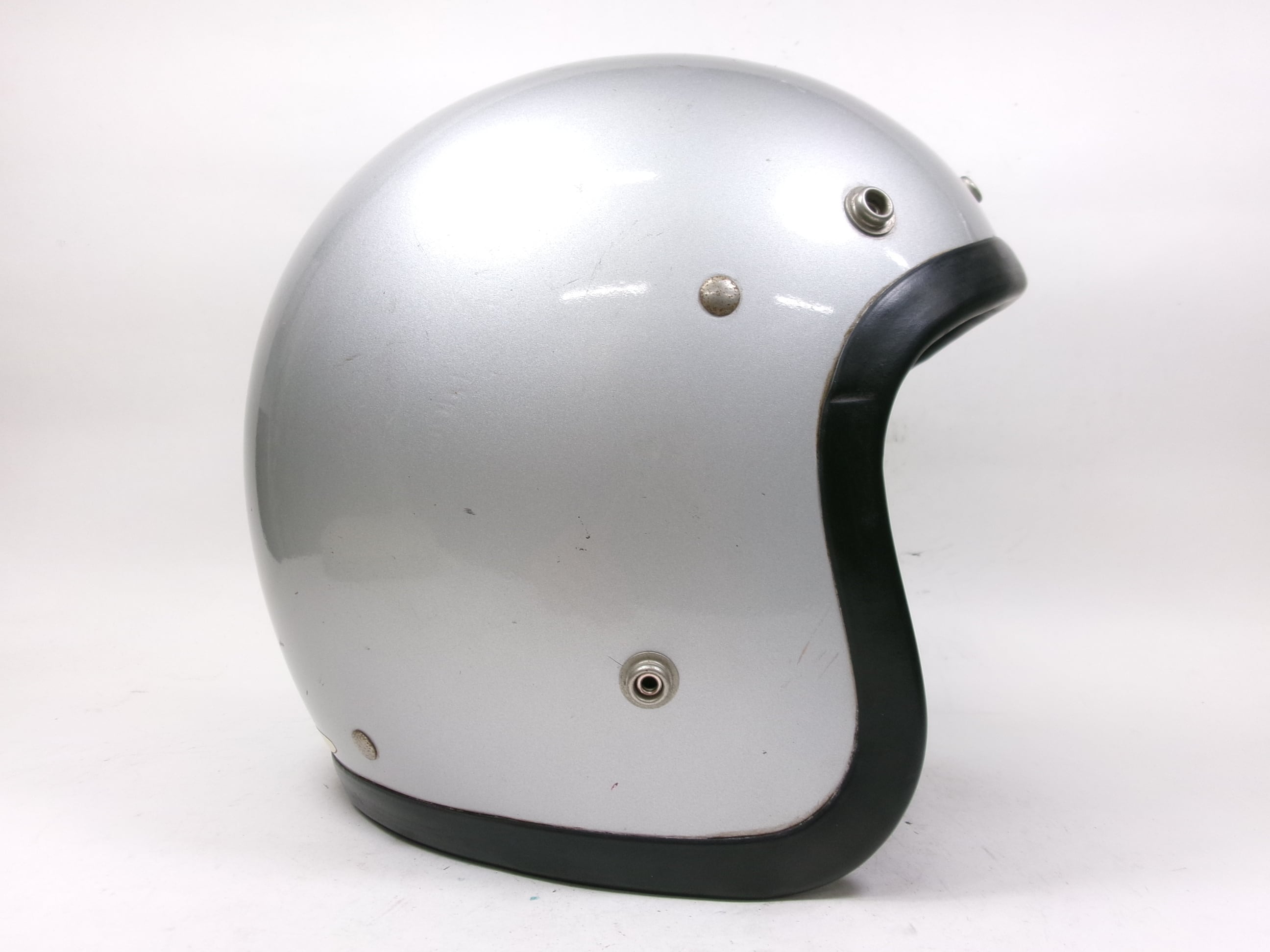 Buco ジェットヘルメット シルバー Buco ジェットヘルメット シルバーヴィンテージ