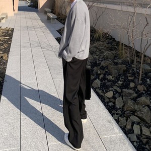 ダブルプリーツベーシックパンツ　1156