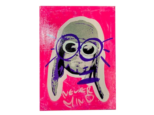 【送料無料】 Kurt Cobain　ステンシル　キャンバス