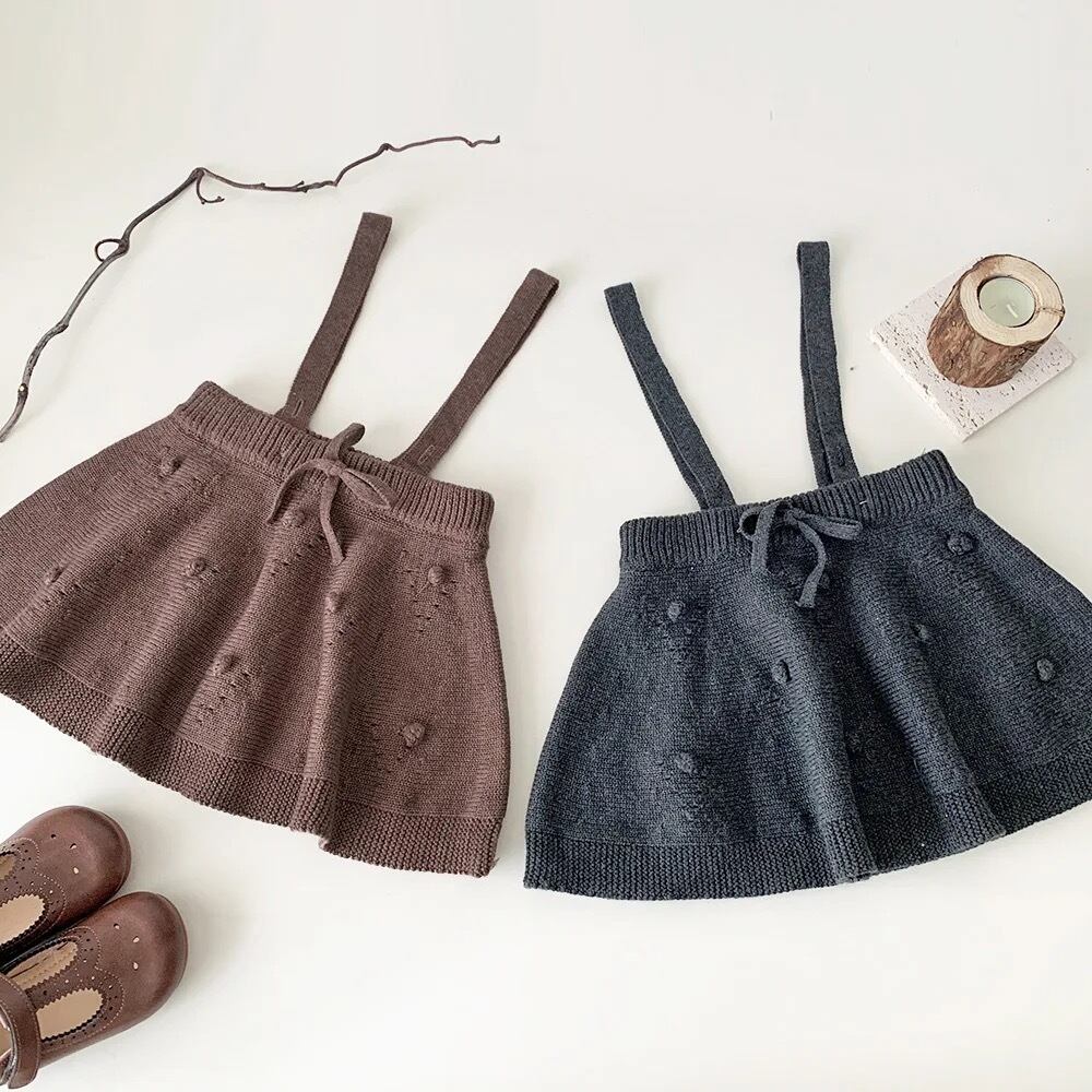 【即納】pon pon knit skirt // kosa's select