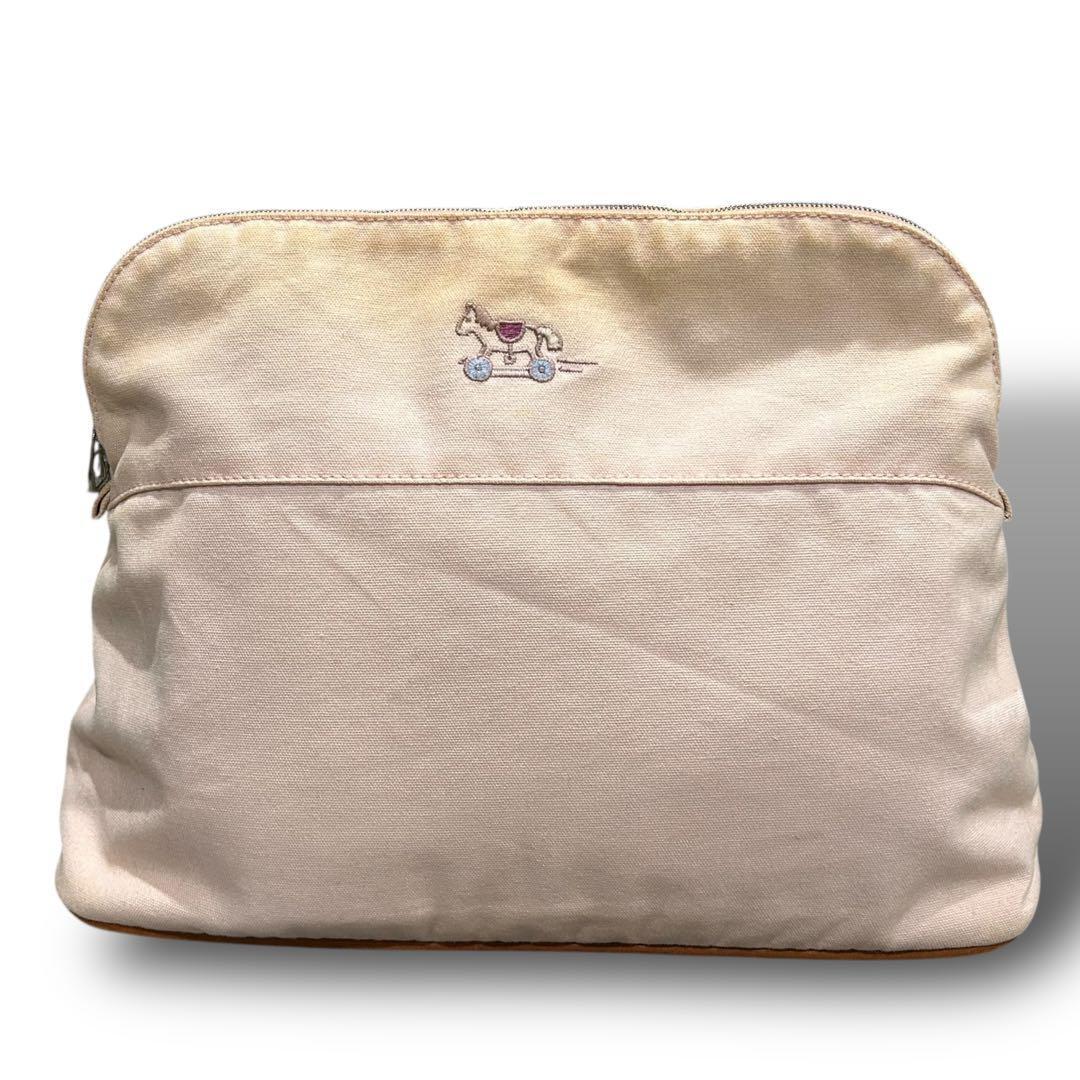 HERMES エルメス ボリード ポーチ バッグ ピンク 大容量 | BRAND ACE