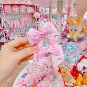 【C5】83-5カノンリボンツインヘアゴム