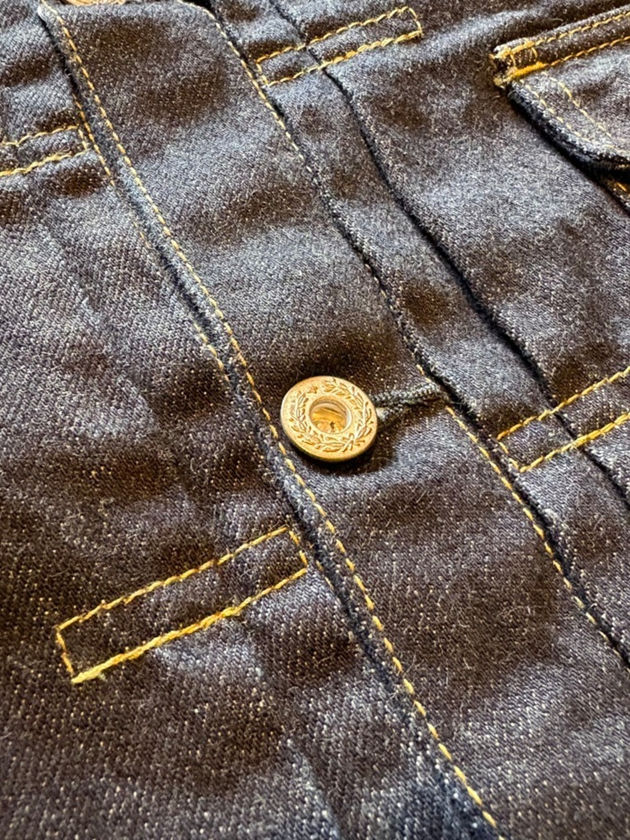 HOUSTON / Type1 Denim jacket " T-BACK " / ファースト / INDIGO / 51373 - 2