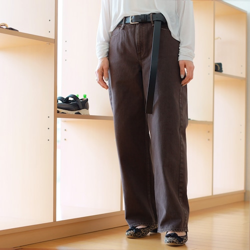 upperhights / アッパーハイツ　リラックスストレートデニム　THE NIECE MID-RISE