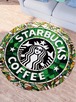 ★大人気★スタバ・ラウンドカーペット★ステンドグラス