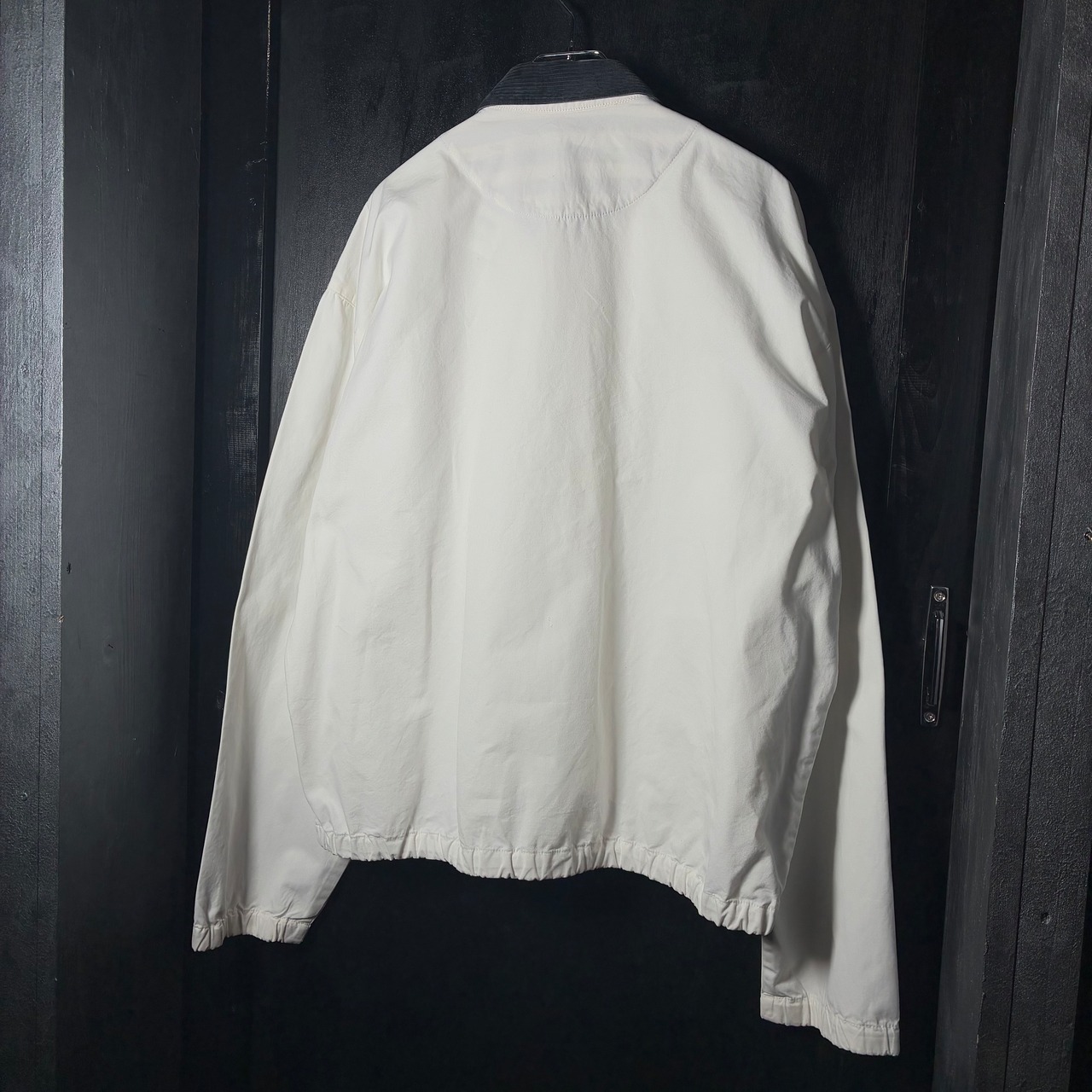 POLO SPORT RALPH LAUREN スウィングトップ　襟コーデュロイ　白　ポロスポーツ　