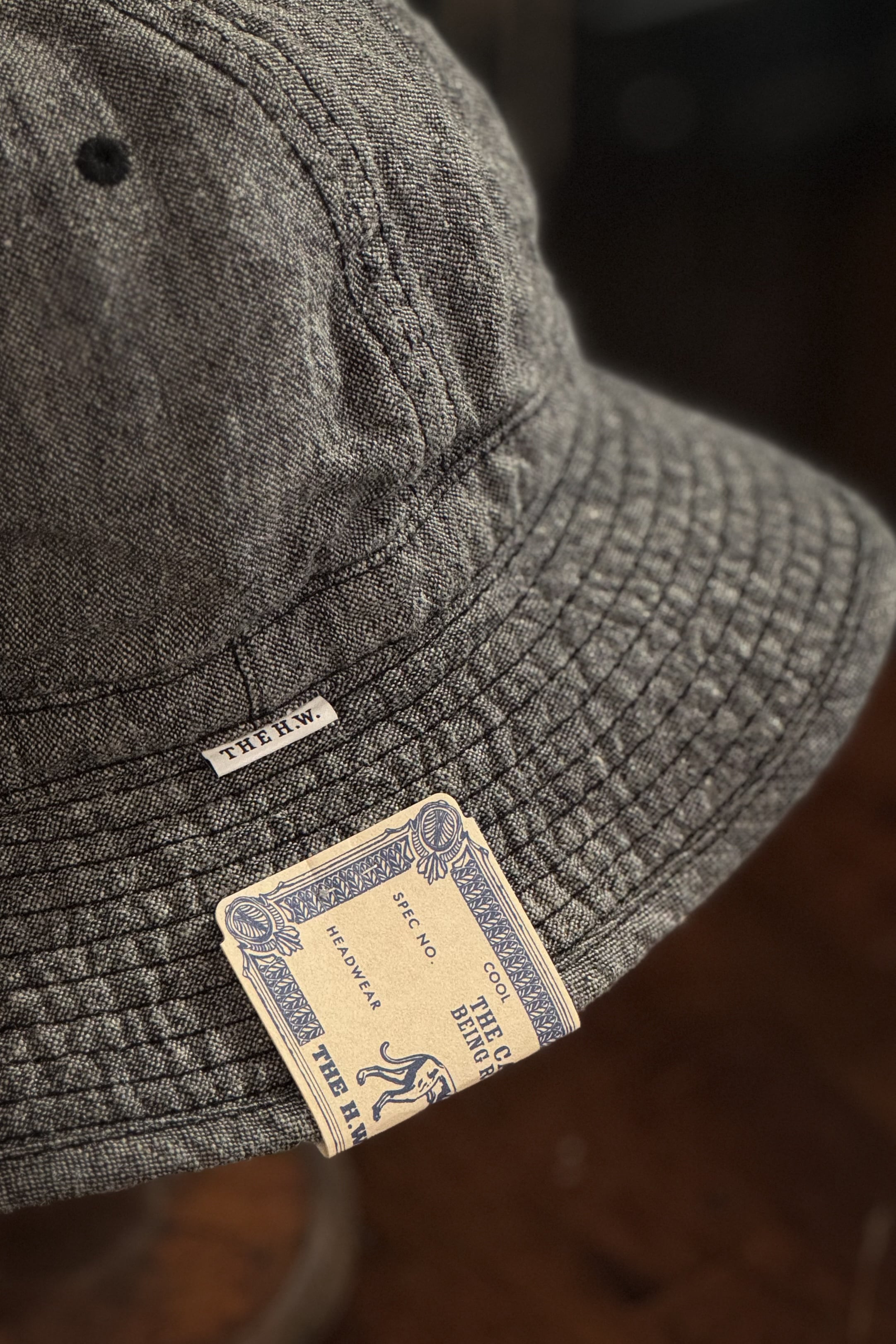THE H.W.DOG&CO/エイチダブリュードッグ＆コー LINEN FATIGUE HAT