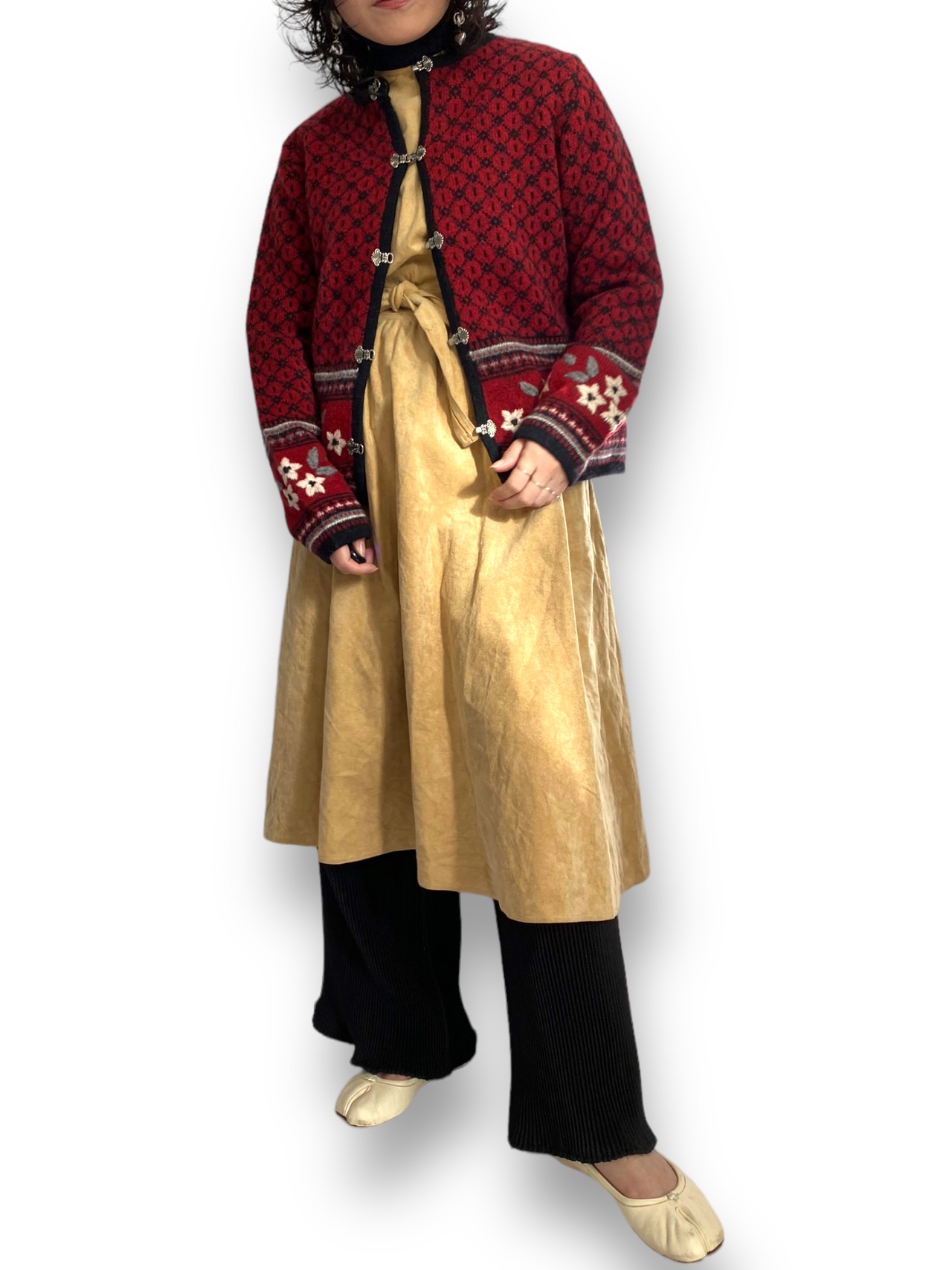 Tyrolean knit cardigan