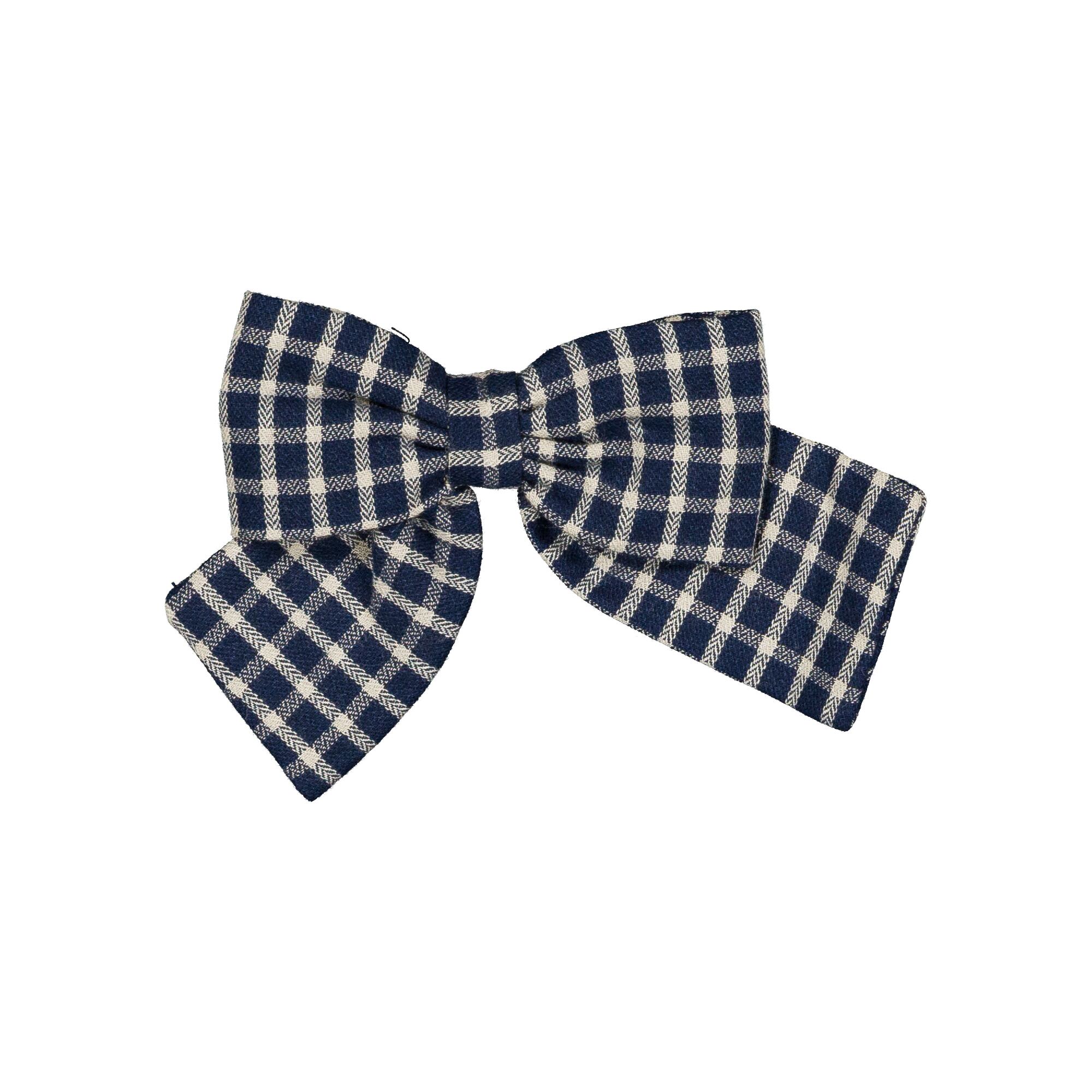 【予約・特典あり】Maison Marelle / HALLES - blue &ecru tcheck