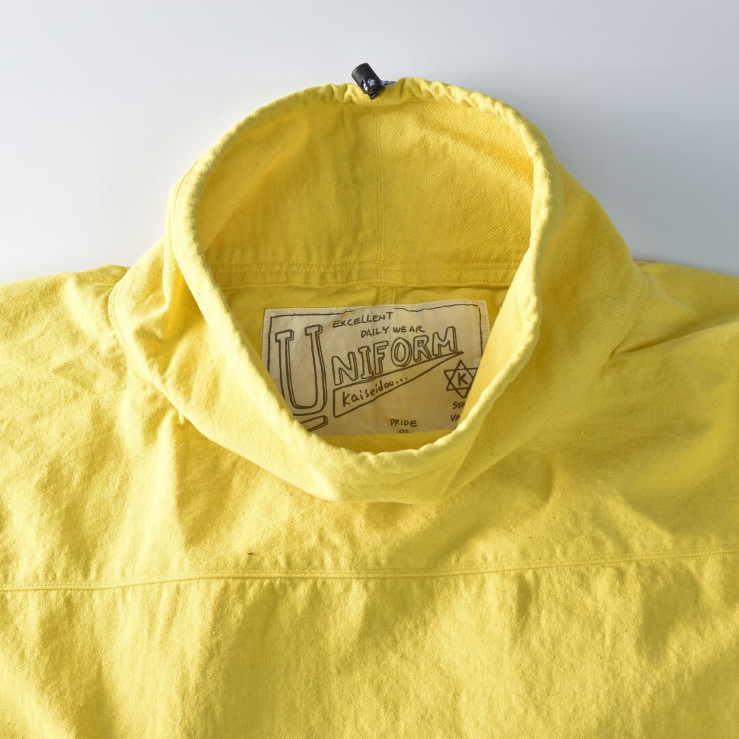 快晴堂 カイセイドウ HAYATE マリンデッキクルーヤッケ・シトロン【送料無料】