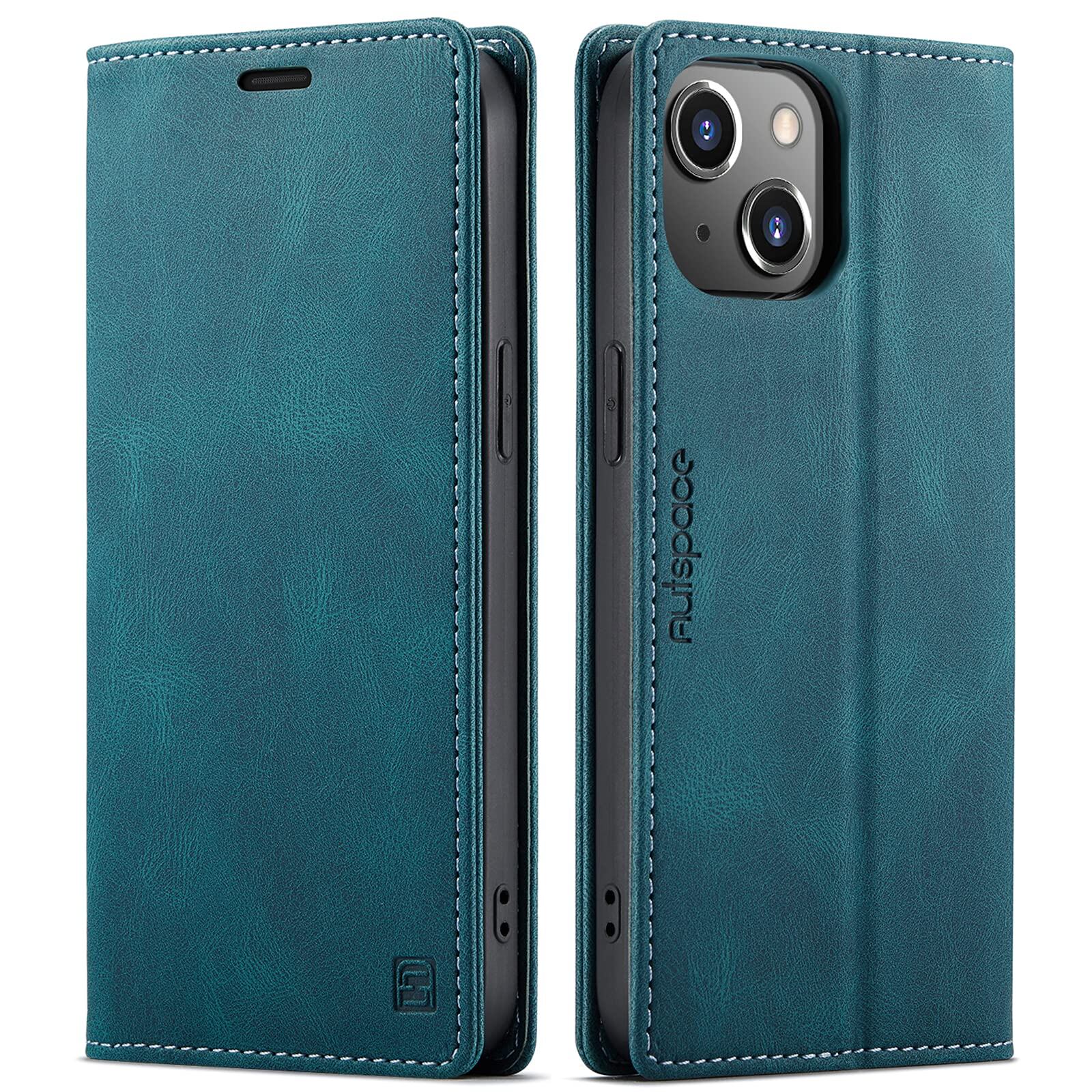 iPhone 14 Plusケース iphone 14Plus ケース手帳型 iphone14plus手帳型ケース iphone14 plusスマホケース アイフォン 14プラス 携帯ケース あいふぉん14プラスカバー case RFID磁気防止 スキミング防止 スマホケース 携帯カバー 肌触り良い 肌感レザー 財布型 カード収納 マグネット式 スタンド機能 薄型 360度保護 耐衝撃 男女兼用 高質感 人気 (iPhone 14 Plus 6.7inch対応) ターコイズ
