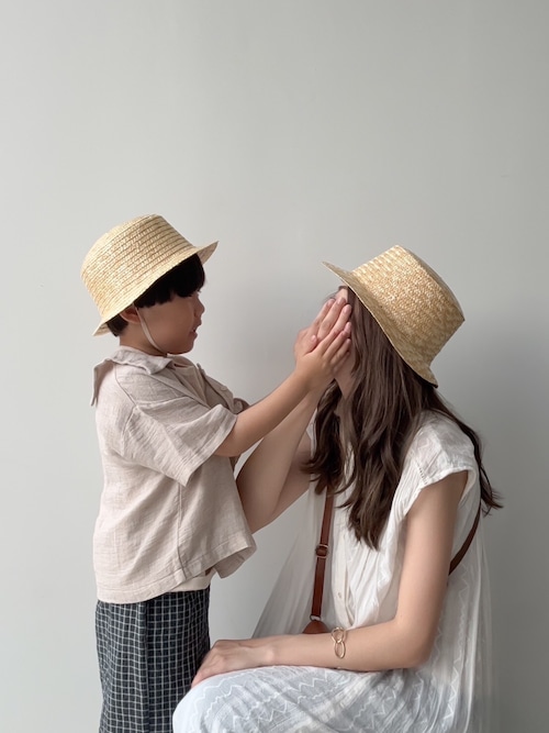 basic straw hats〔ベーシックストローハット/麦わら帽子〕