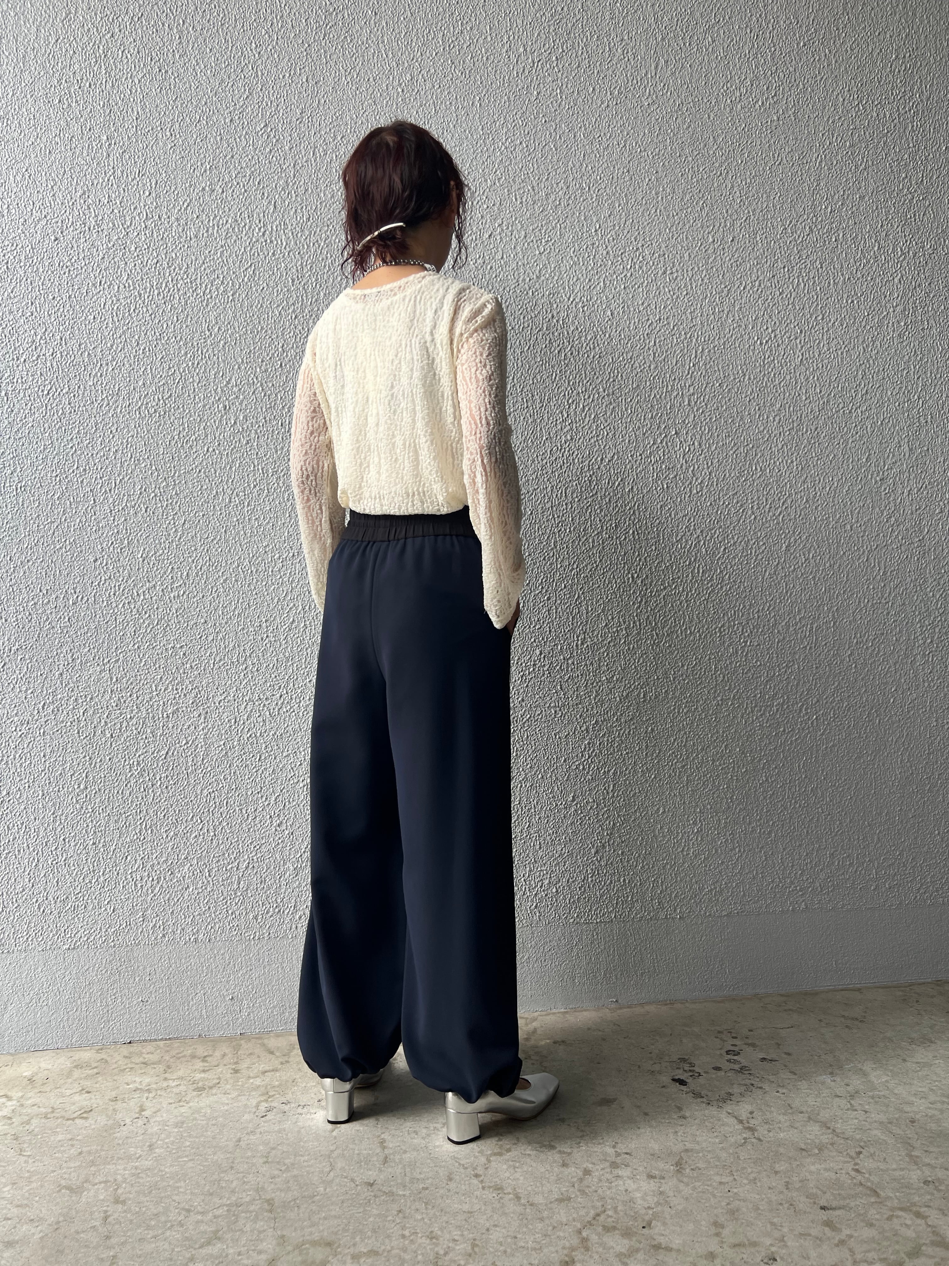 【PASSIONE】配色ライン2wayイージーパンツ 526622