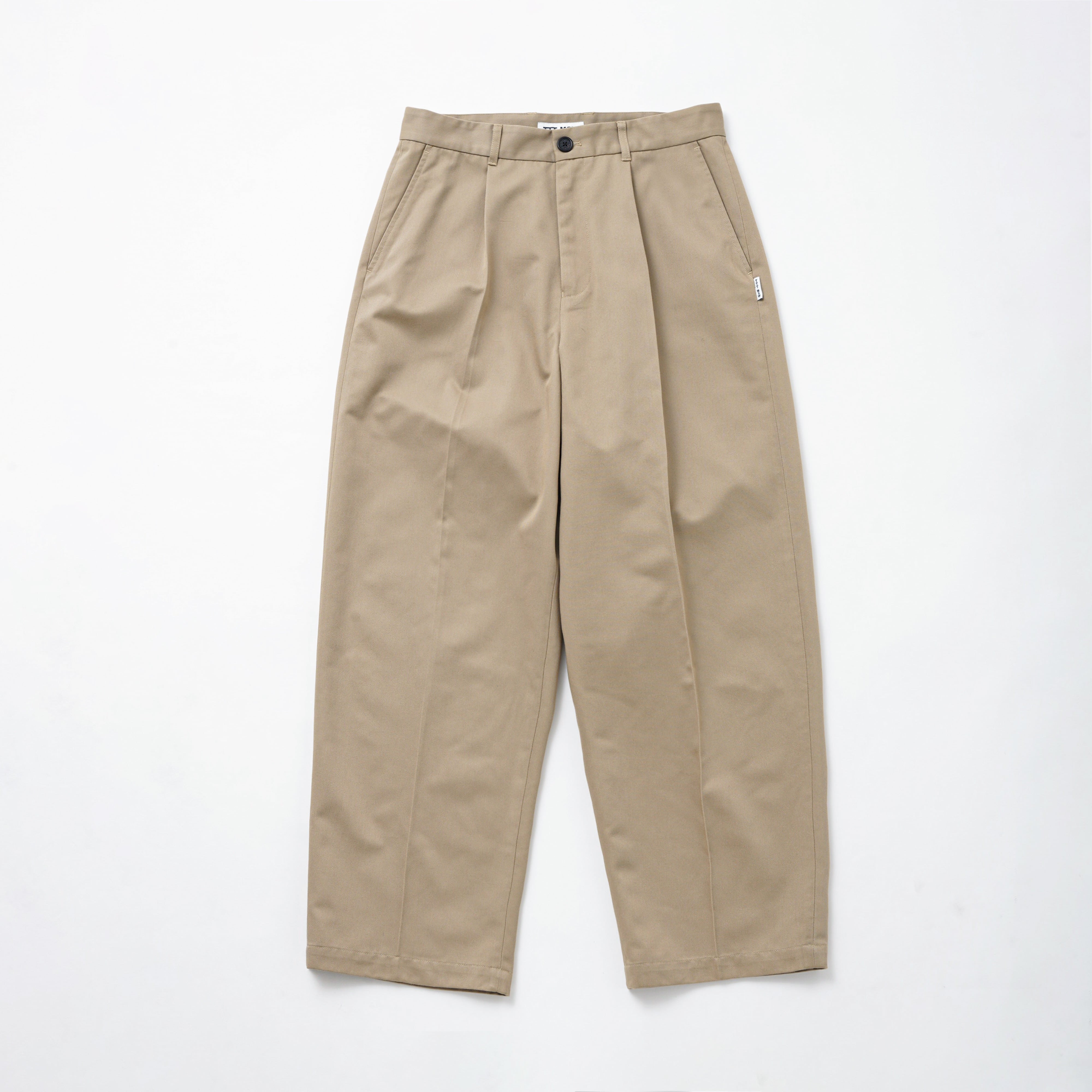 TTTMSW 24AW 2tuck TTT MSW 2tuck chino pants (brown) Mサイズ chino