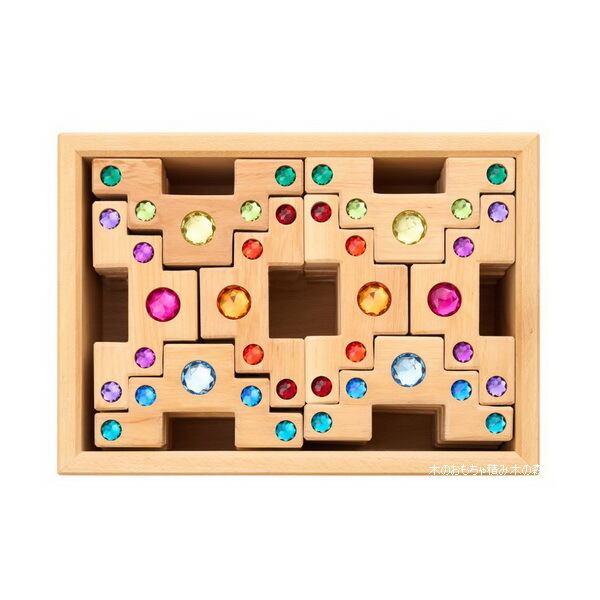 【2026年8月26日発売】バウシュピール カラーステアケース 40ピース 3歳〜 アクリル積み木 ドイツ